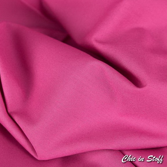 Baumwolle uni  - Pink