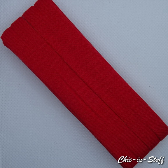 3m Schrägband Viskose - Rot