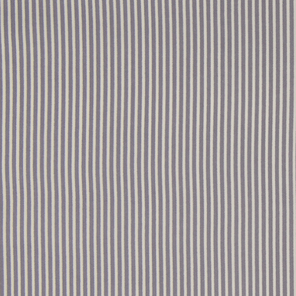 Baumwolle Popeline - Streifen Grau 2 mm