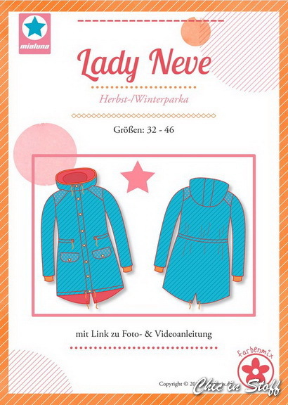 Schnittmuster Farbenmix - Lady Neve