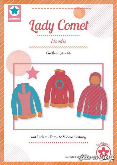 Schnittmuster Farbenmix - Lady Comet
