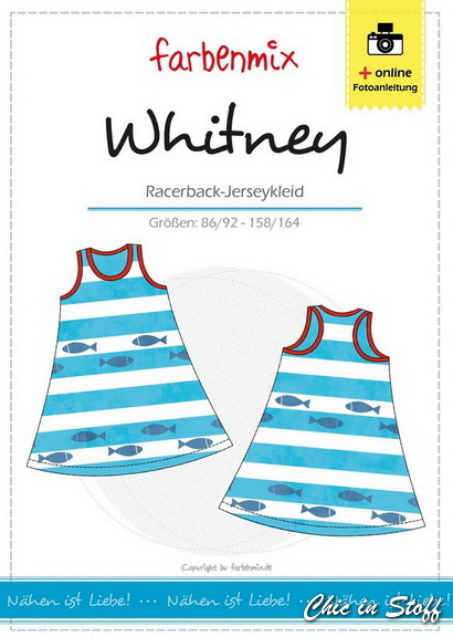 Schnittmuster Farbenmix - Whitney